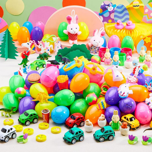 100 Prefilled Easter Eggs